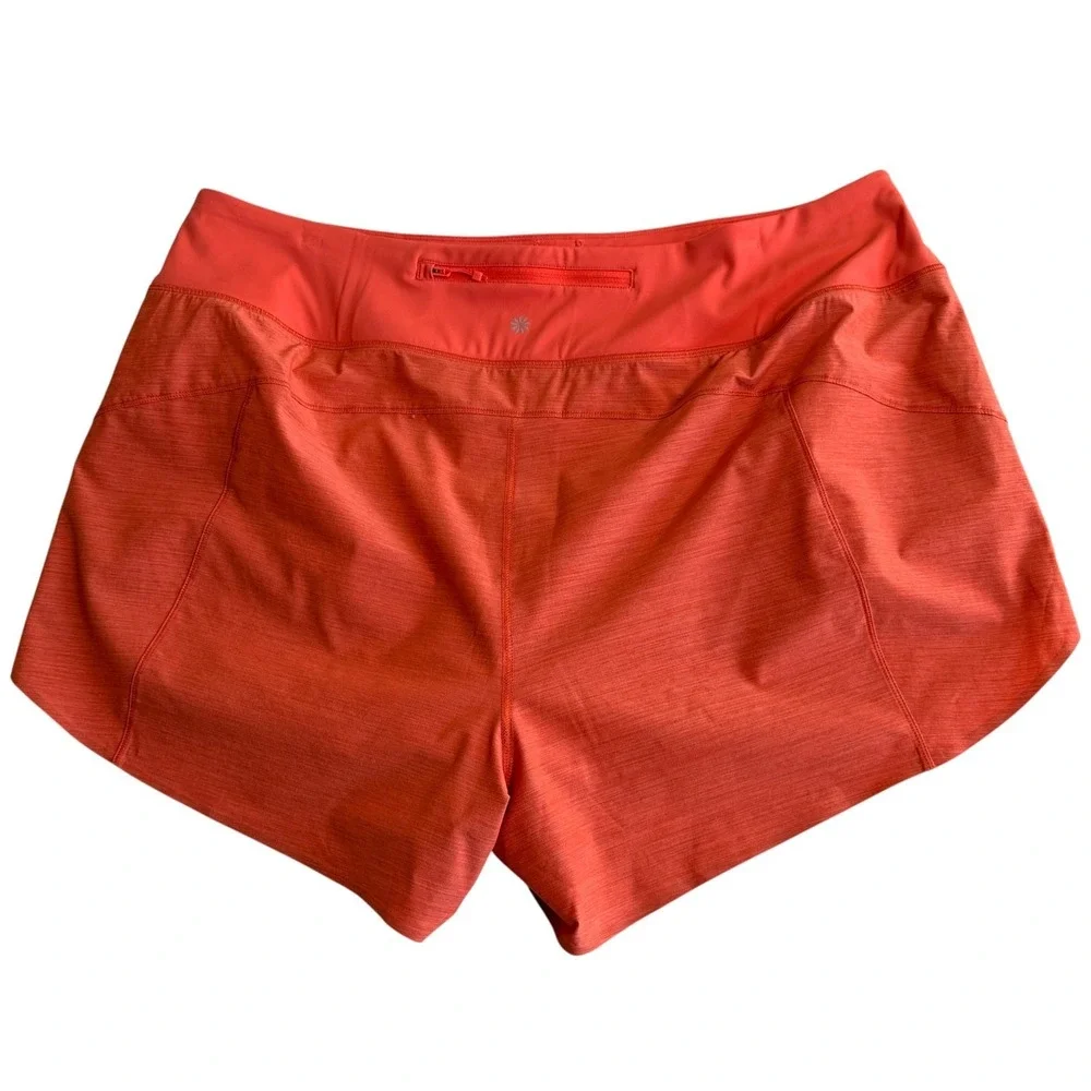Athleta Run With It Textured 3.5 in Shorts Plus Size 2X Running Gym Workout